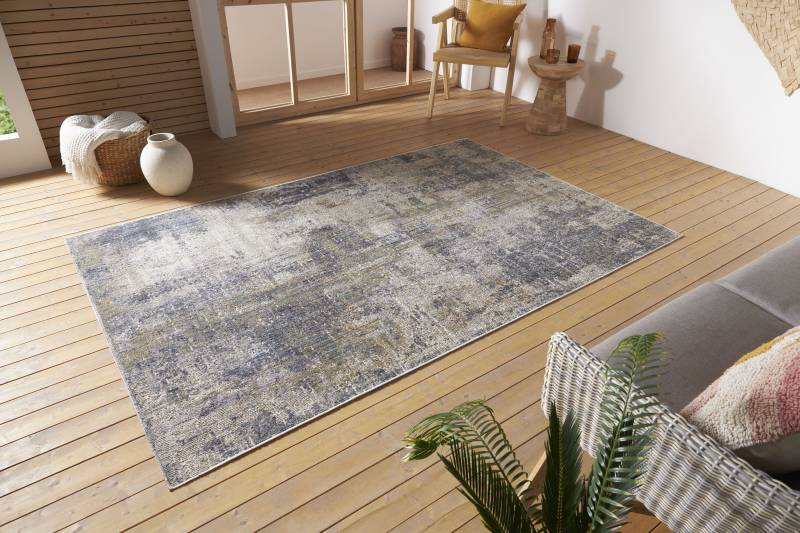 NORTHRUGS Teppich »Gizeh«, rechteckig, 3 mm Höhe, In-& Outdoor, Läufer, Wetterfest, Balkon, Wohnzimmer, Orient von NORTHRUGS