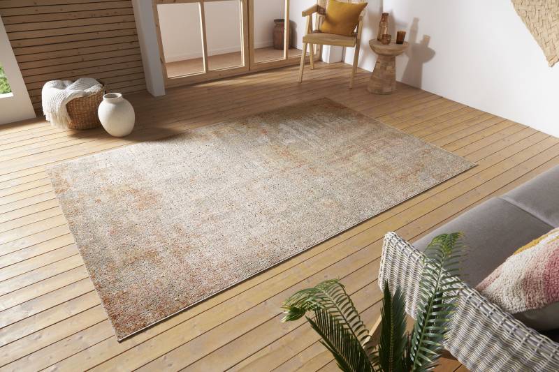 NORTHRUGS Teppich »Gizeh«, rechteckig, 3 mm Höhe, In-& Outdoor, Läufer, Wetterfest, Balkon, Wohnzimmer, Orient von NORTHRUGS