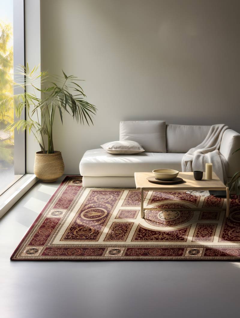 NORTHRUGS Teppich »Guzara«, rechteckig, 8 mm Höhe, Orient Optik, Läufer, strapazierfähig, pflegeleicht, robust von NORTHRUGS