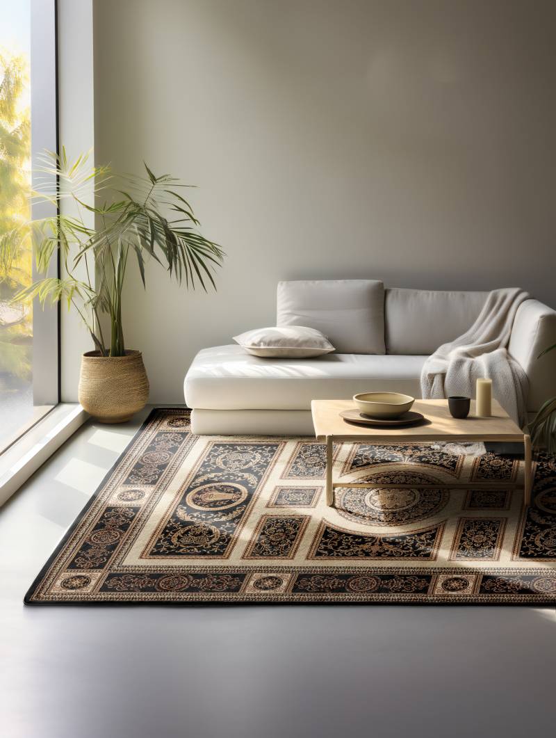 NORTHRUGS Teppich »Guzara«, rechteckig, 8 mm Höhe, Orient Optik, Läufer, strapazierfähig, pflegeleicht, robust von NORTHRUGS