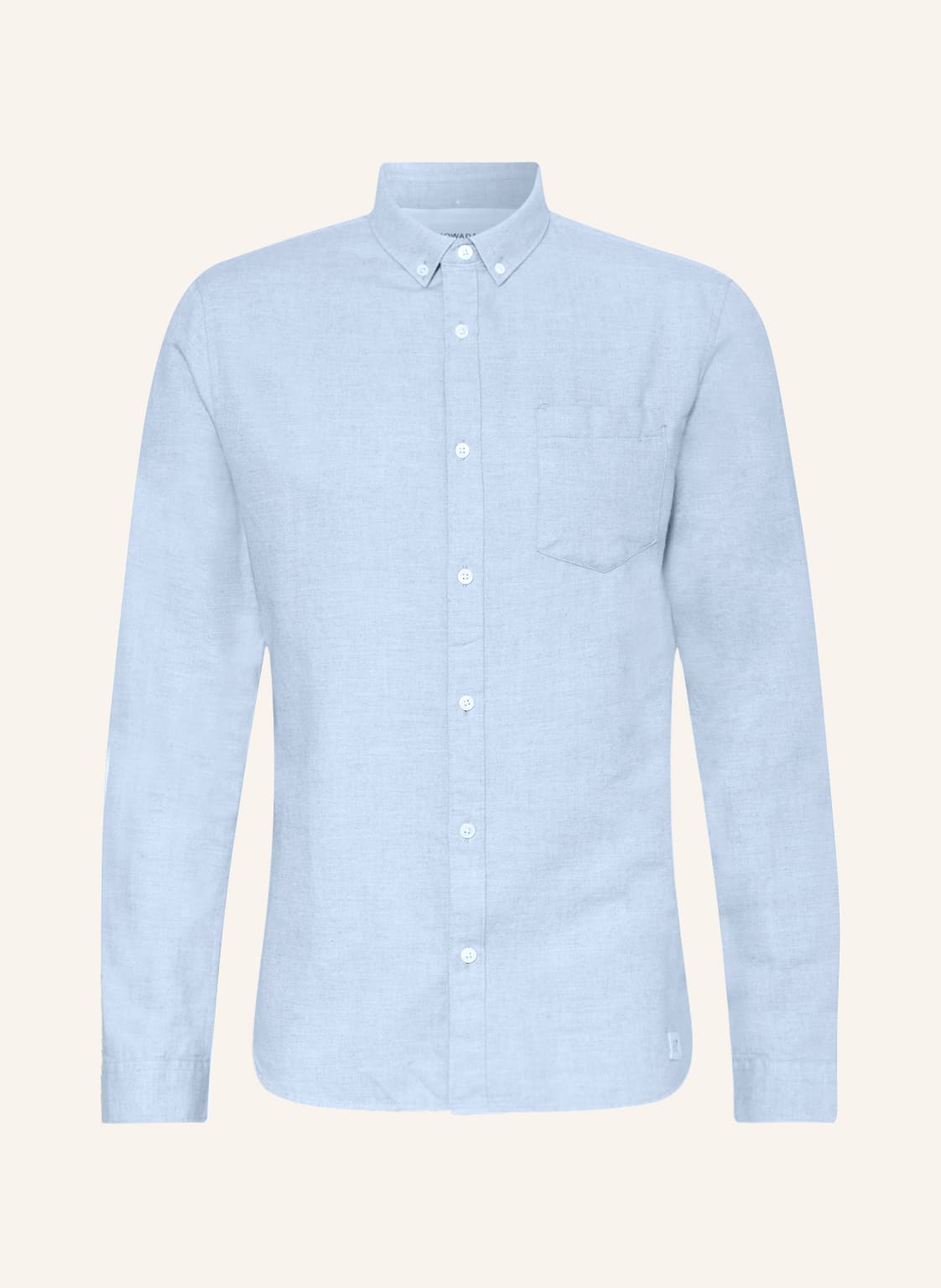 Nowadays Hemd Slim Fit blau von NOWADAYS