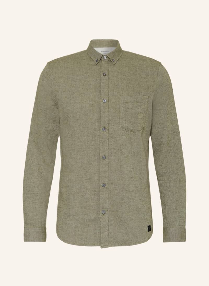 Nowadays Hemd Slim Fit gruen von NOWADAYS