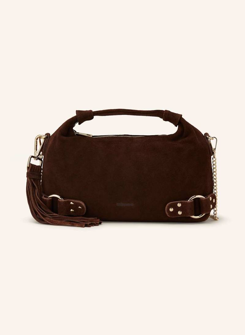 Núnoo Umhängetasche Dandy Fringe braun von NÚNOO