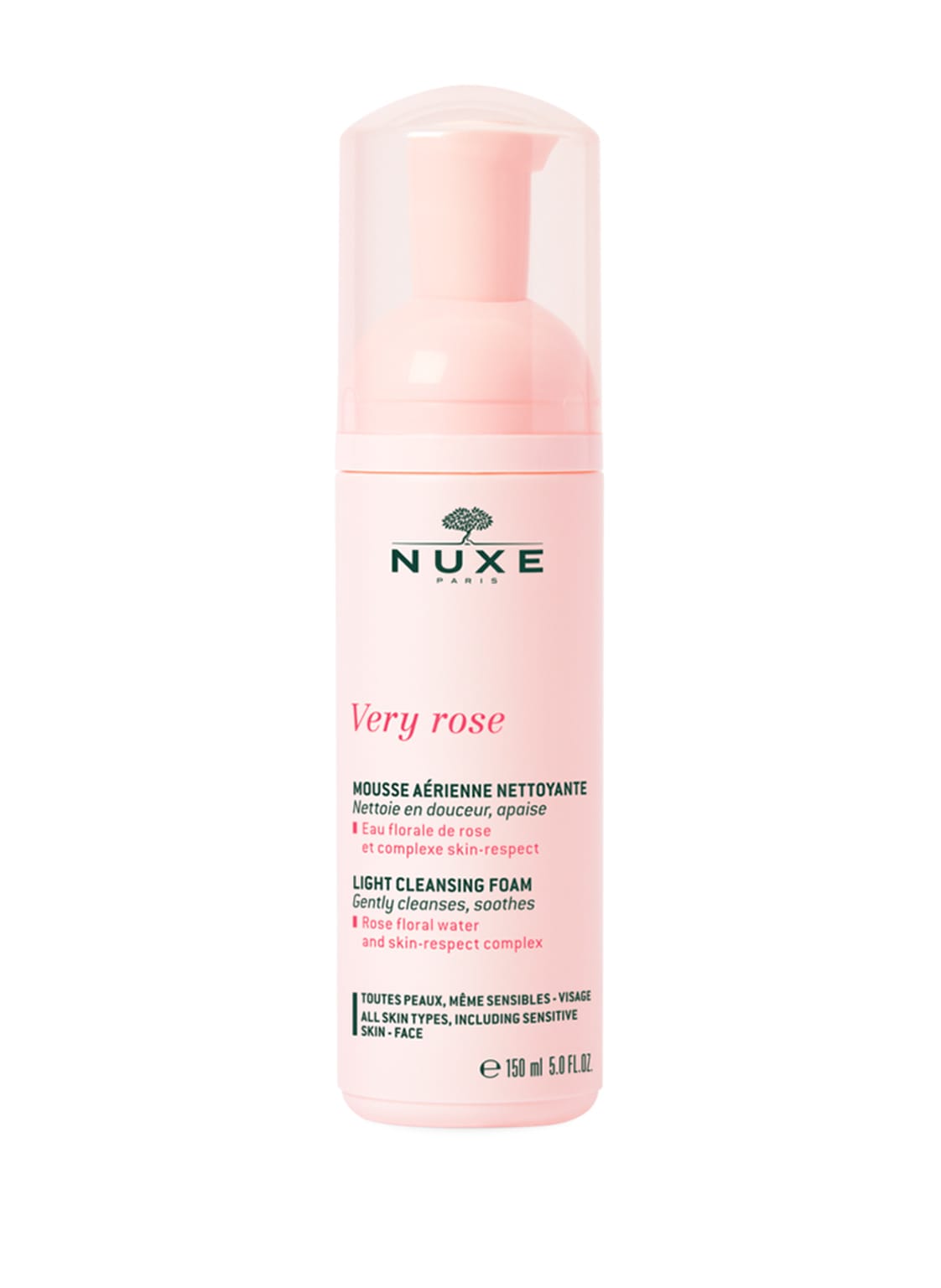 Nuxe Very Rose Light Cleansing Foam 150 ml von NUXE