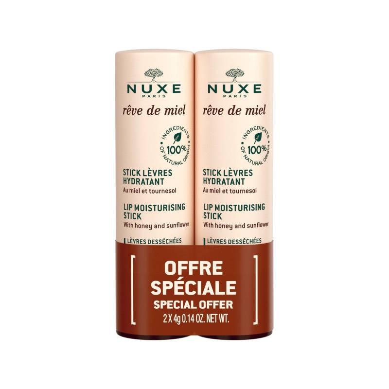 Rêve De Miel Duo Feuchtigkeitsspendende Lippenpflege Damen  Set von NUXE