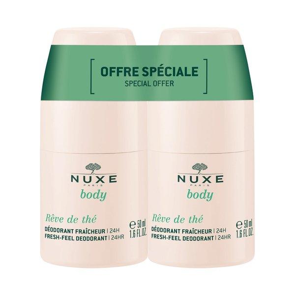 Rêve De Thé Duo Erfrischendes Deodorant 24 H-schutz Damen  2X50ML von NUXE
