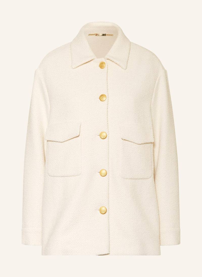 Nvsco Overjacket Giulia Aus Bouclé weiss von NVSCO