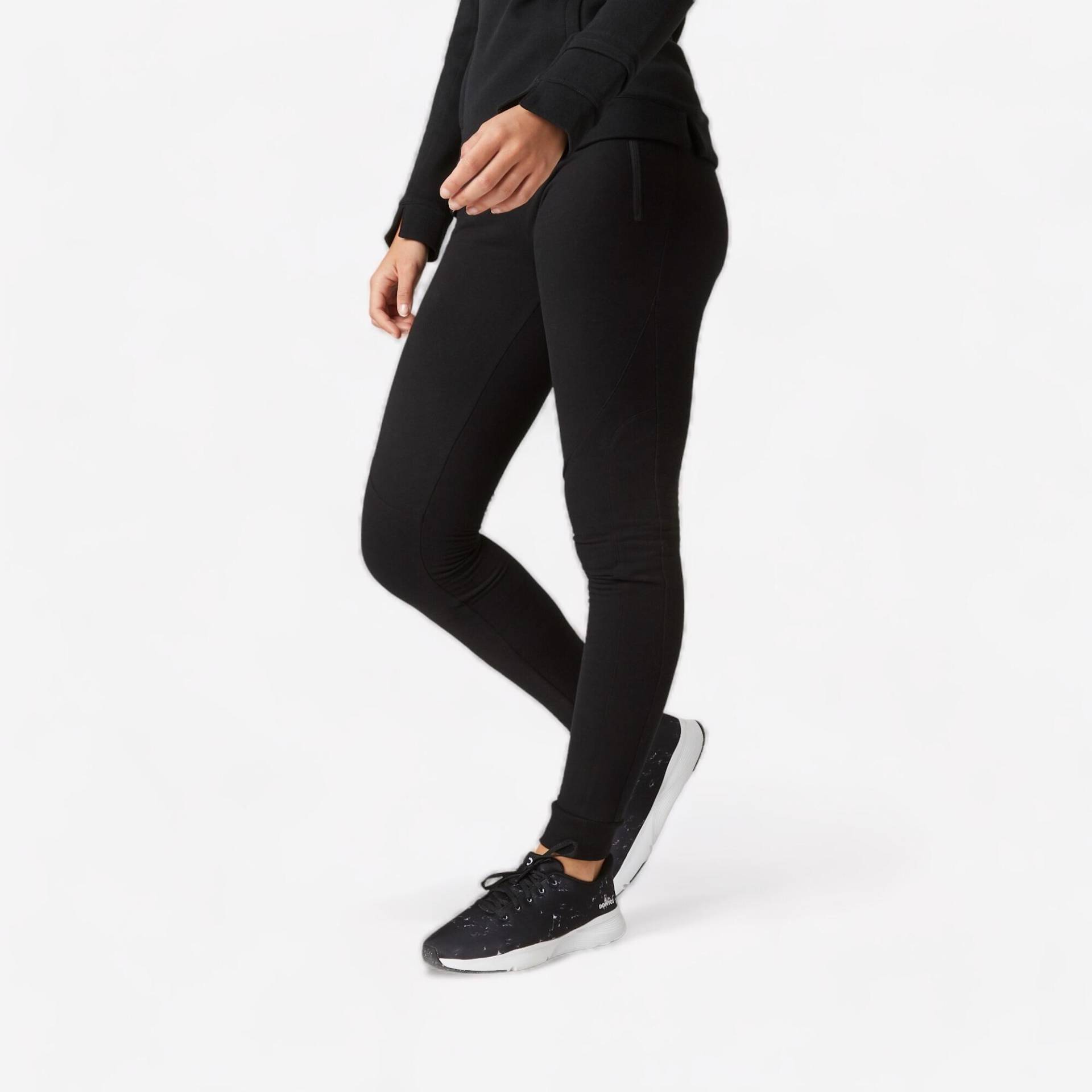 Sporthose - 520 Damen Schwarz Leicht L von DOMYOS