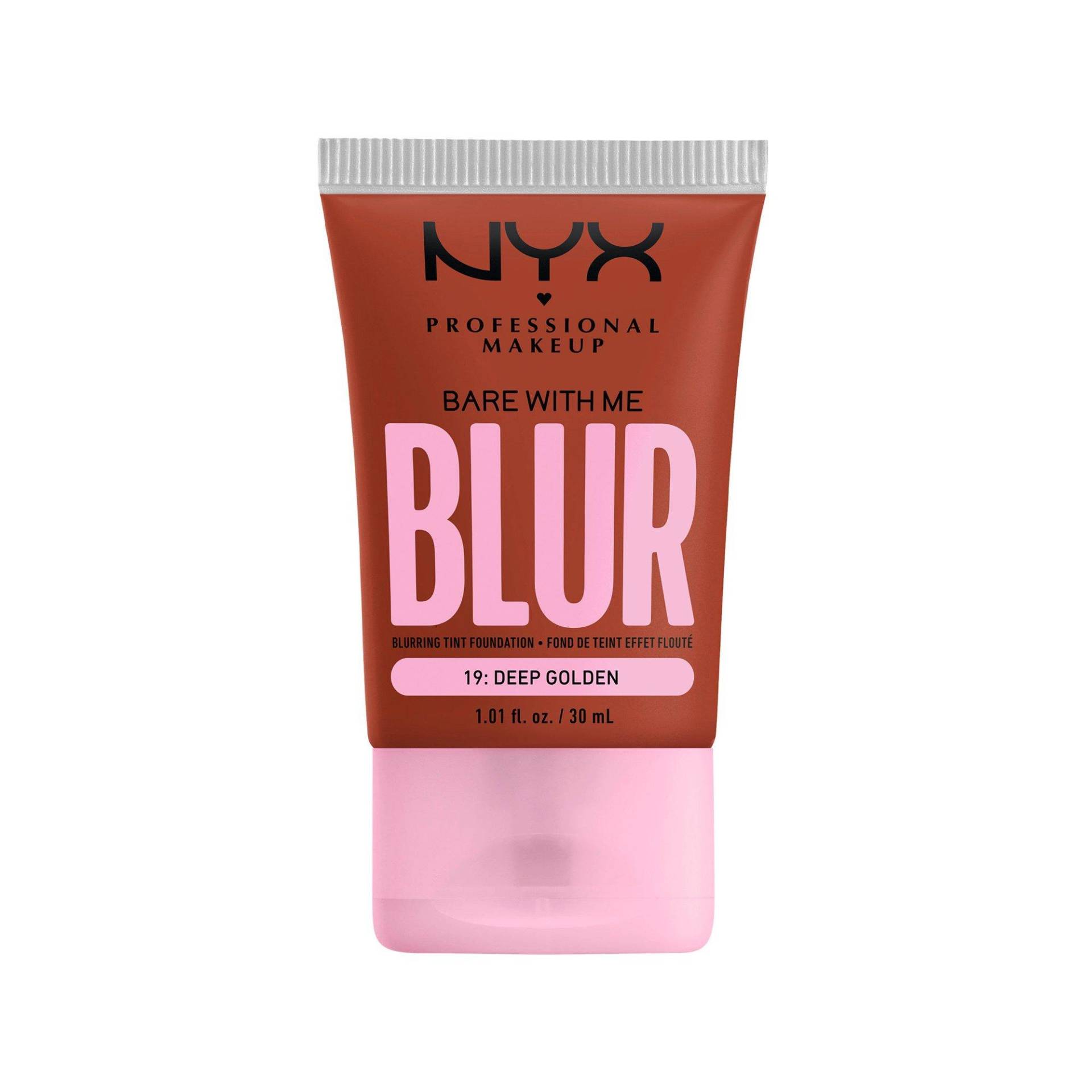 Bare With Me Blur Tint Foundation Damen  Deep Golden 30ml von NYX-PROFESSIONAL-MAKEUP