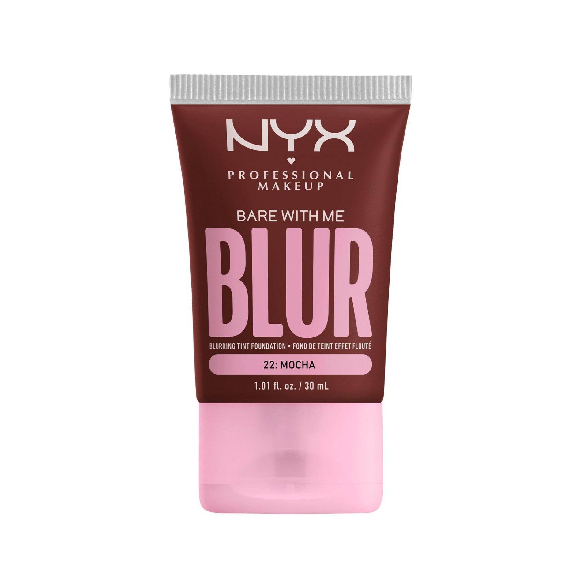 Bare With Me Blur Tint Foundation Damen  Mocha 30ml von NYX-PROFESSIONAL-MAKEUP