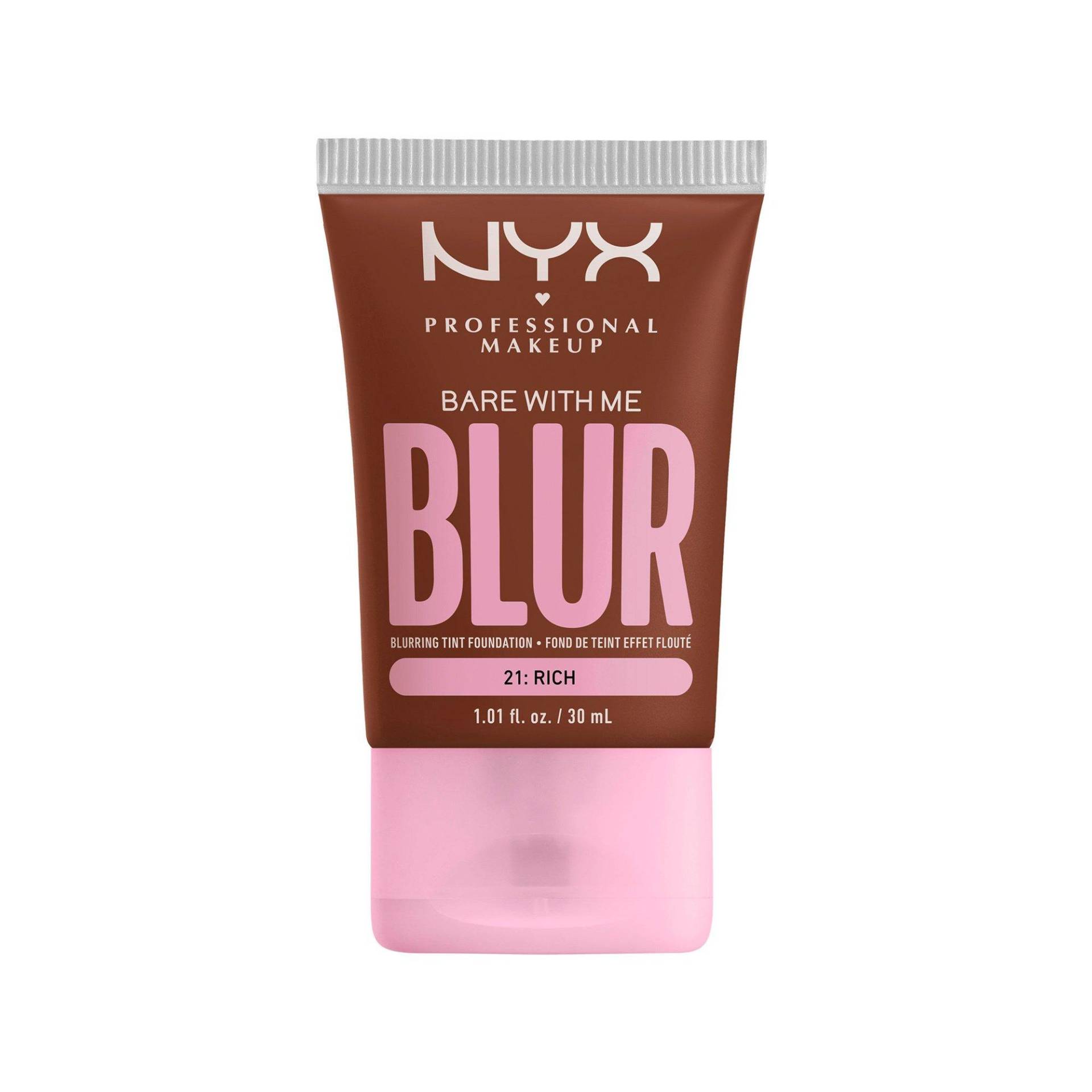 Bare With Me Blur Tint Foundation Damen  Rich 30ml von NYX-PROFESSIONAL-MAKEUP