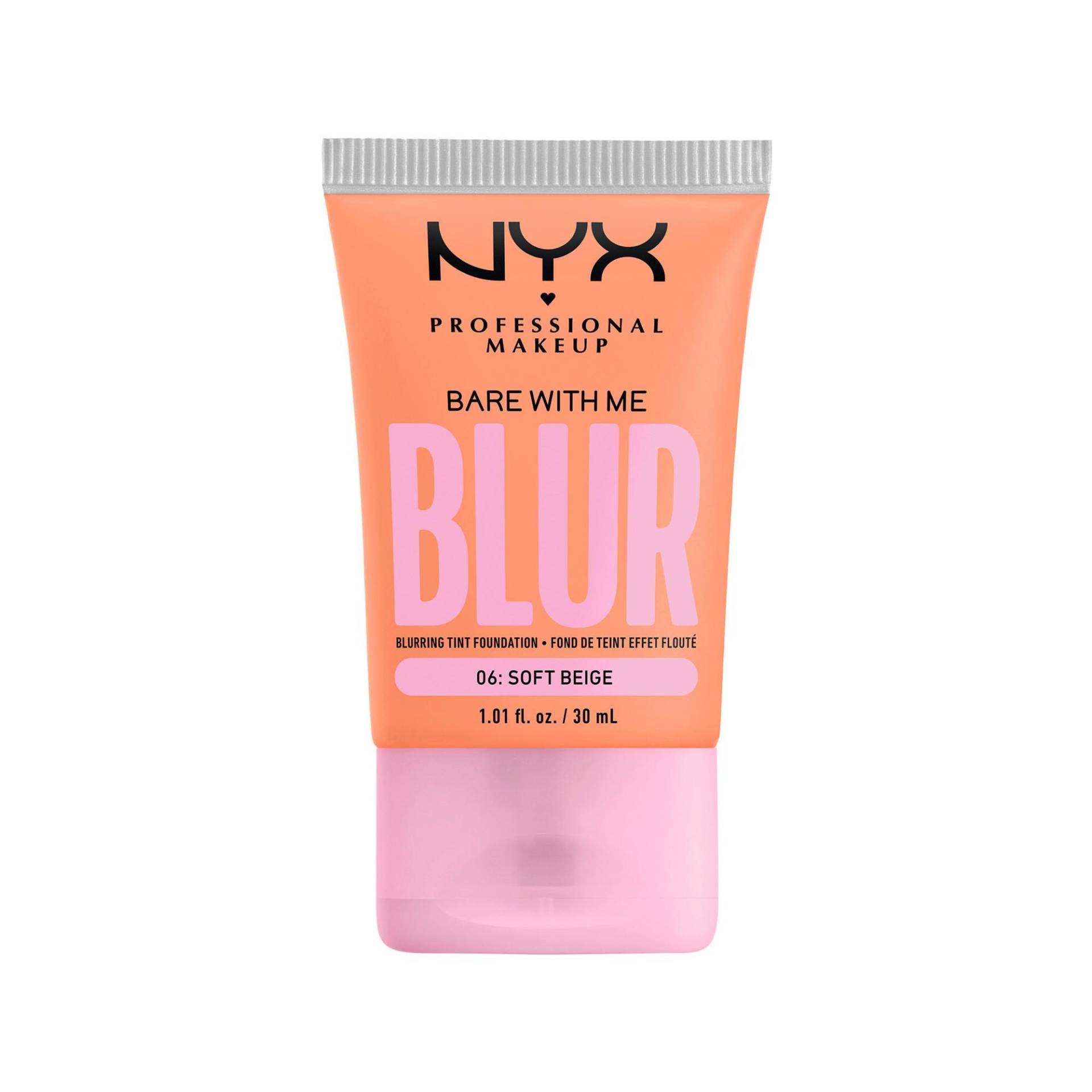 Bare With Me Blur Tint Foundation Damen  Soft Beige 30ml von NYX-PROFESSIONAL-MAKEUP