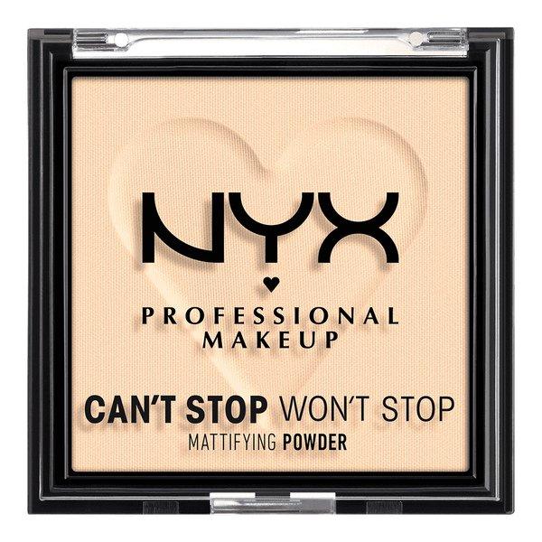 Can’t Stop Won’t Stop Mattifying Powder Damen Light von NYX-PROFESSIONAL-MAKEUP