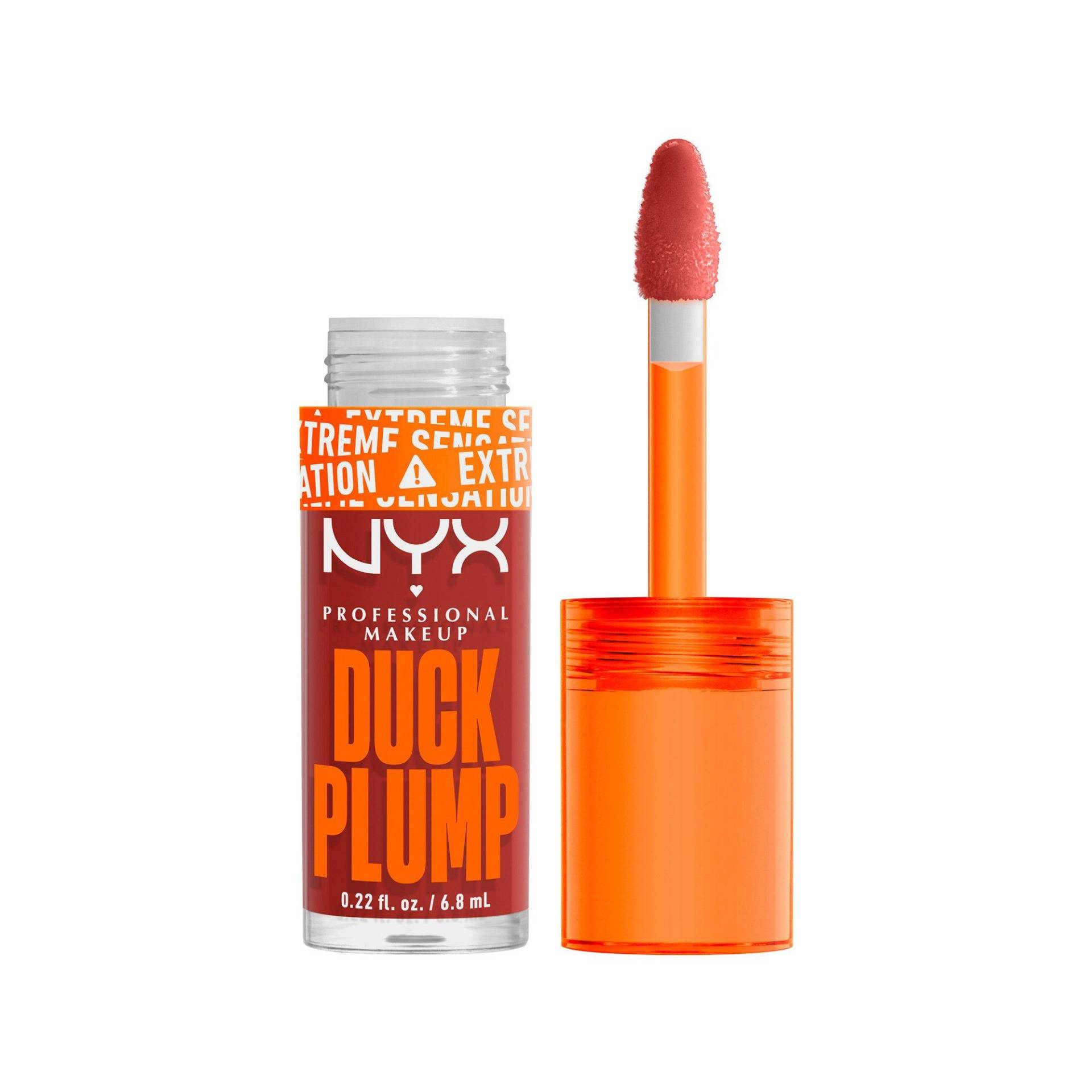Duck Plump Lip Lacquer Damen  BRICK OF TIME 7ml von NYX-PROFESSIONAL-MAKEUP