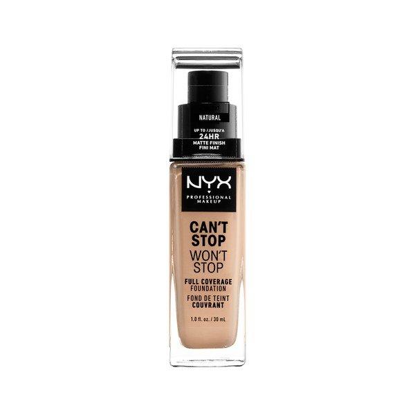 Full Coverage Foundation - Can't Stop Won't Stop Damen Natural ONE SIZE von NYX-PROFESSIONAL-MAKEUP