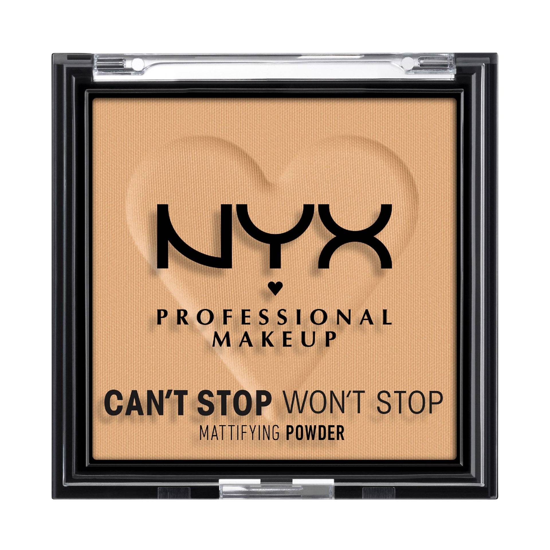 Can’t Stop Won’t Stop Mattifying Powder Damen Golden 6g von NYX-PROFESSIONAL-MAKEUP