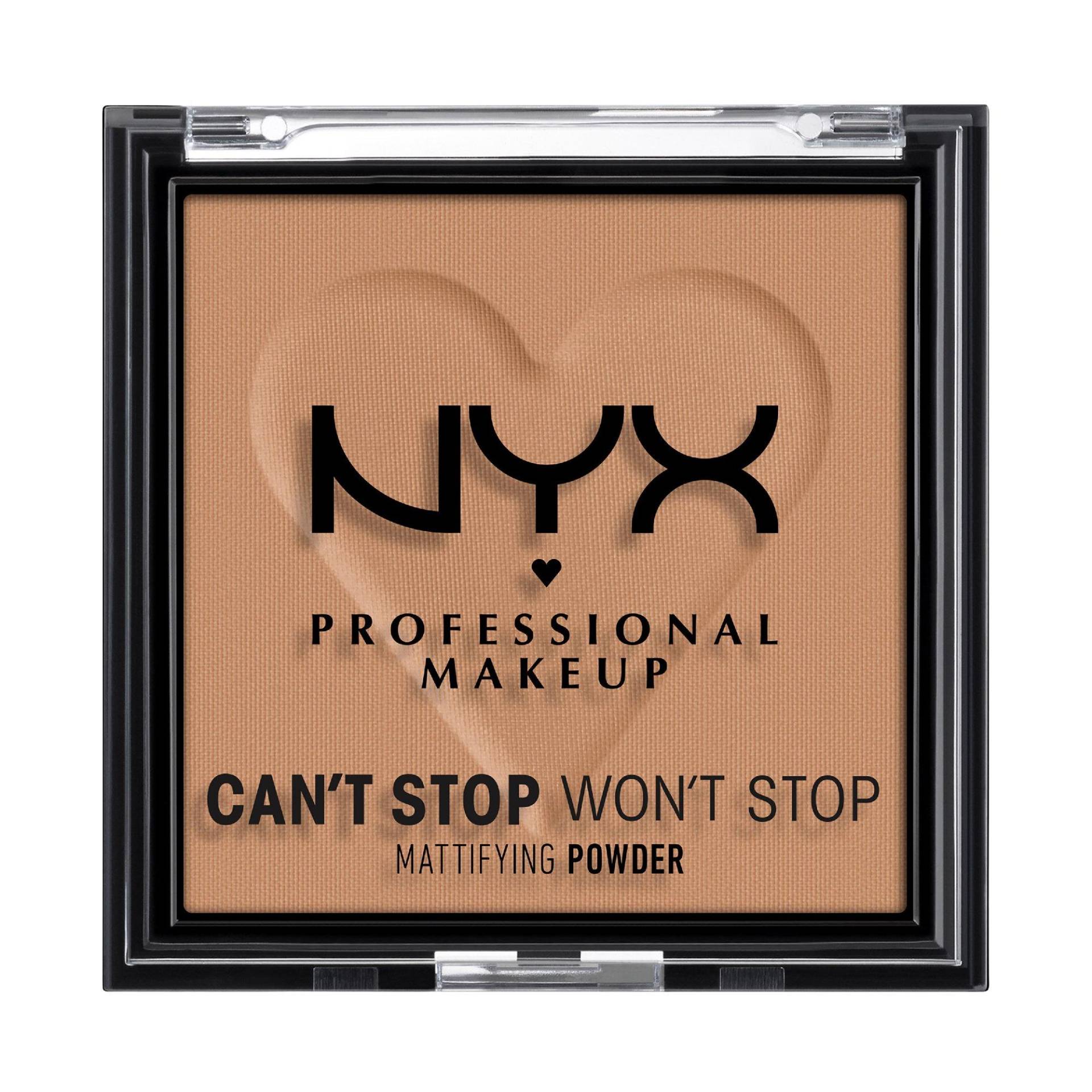 Can’t Stop Won’t Stop Mattifying Powder Damen Caramel 6g von NYX-PROFESSIONAL-MAKEUP