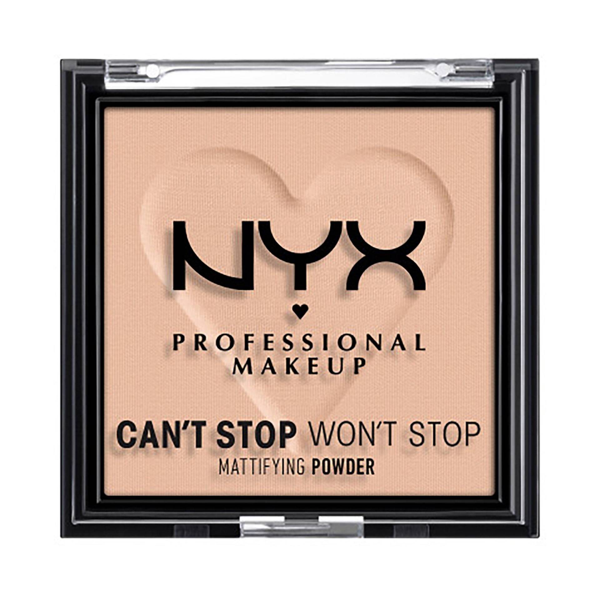 Can’t Stop Won’t Stop Mattifying Powder Damen Medium von NYX-PROFESSIONAL-MAKEUP