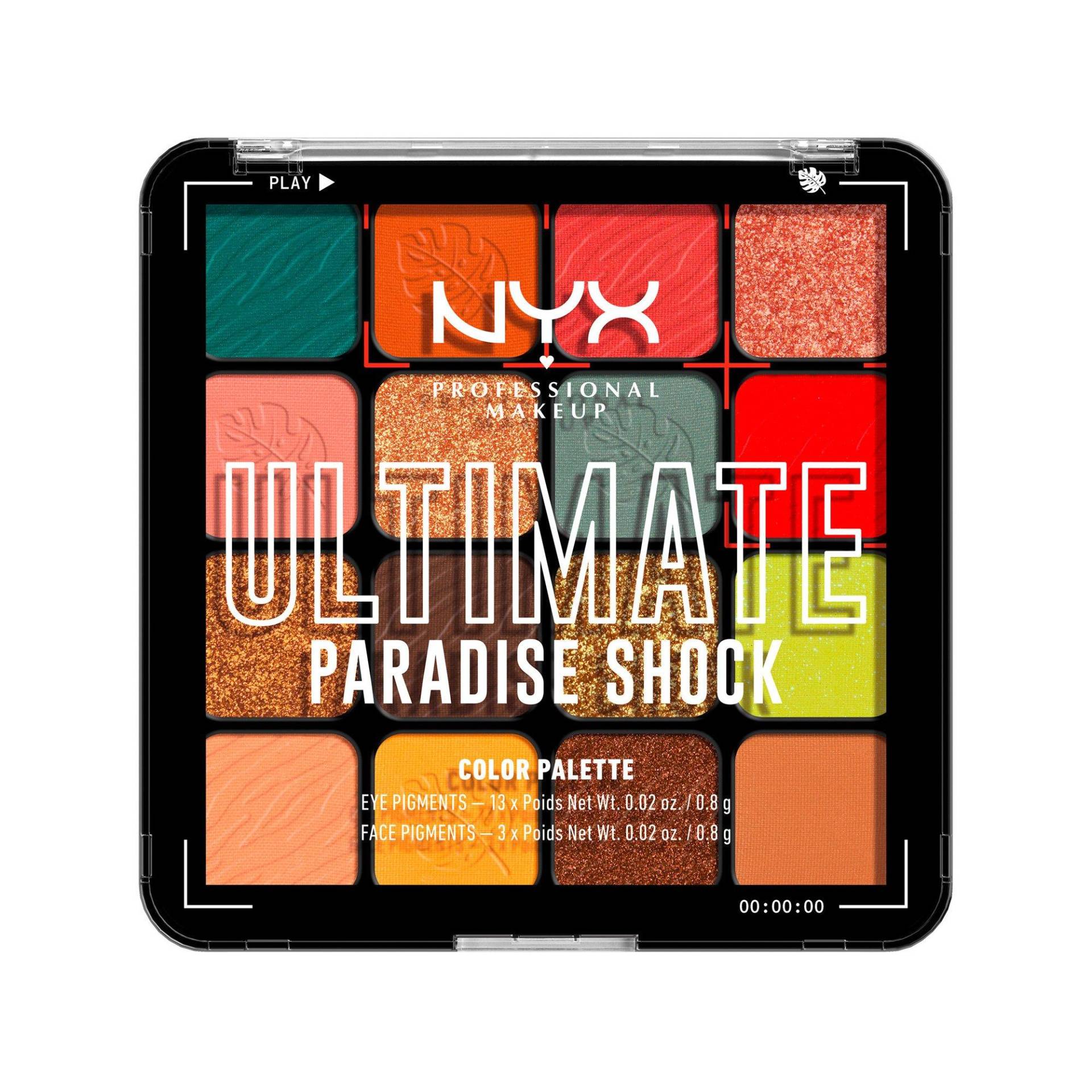 Ultimate Shadow Palette Paradise Shock Damen von NYX-PROFESSIONAL-MAKEUP