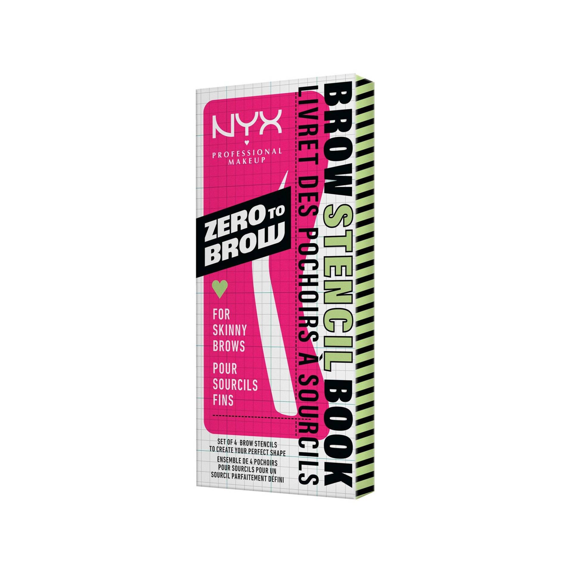 Zero To Brow Stencil Thin Brow Damen von NYX-PROFESSIONAL-MAKEUP