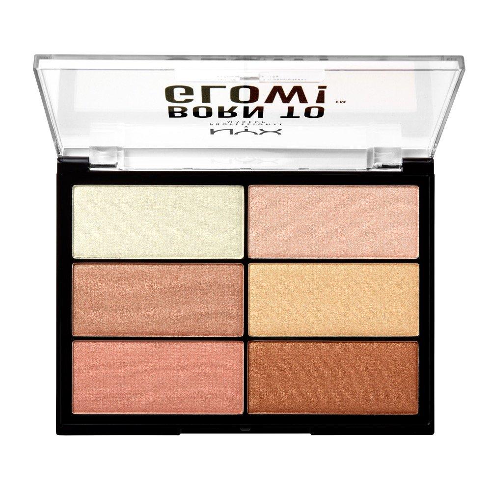 Born To Glow Highlighter Palette Damen Multicolor 145g von NYX-PROFESSIONAL-MAKEUP