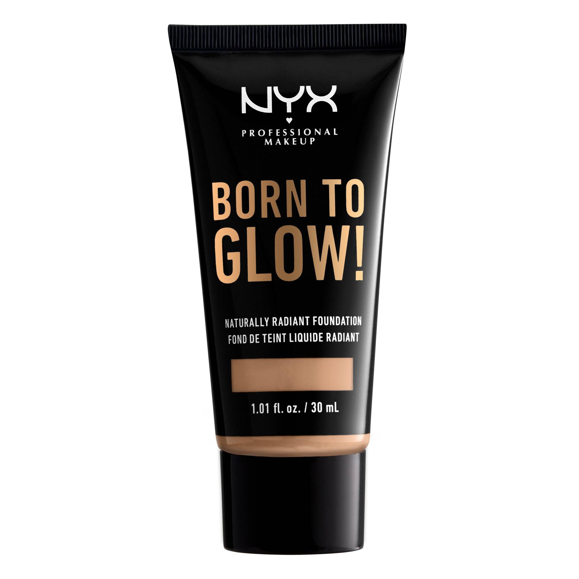 Born To Glow Naturally Radiant Foundation Damen Medium Olive 43g von NYX-PROFESSIONAL-MAKEUP