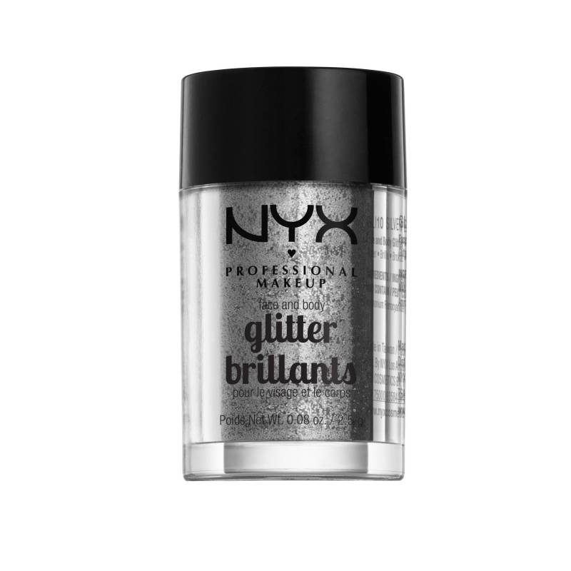 Face & Body Glitter Damen Silver null/15g von NYX-PROFESSIONAL-MAKEUP