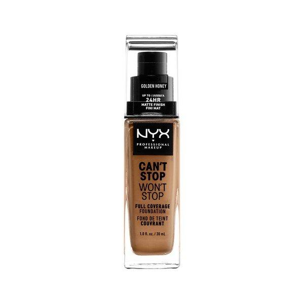 Full Coverage Foundation - Can't Stop Won't Stop Damen Golden Honey ONE SIZE von NYX-PROFESSIONAL-MAKEUP