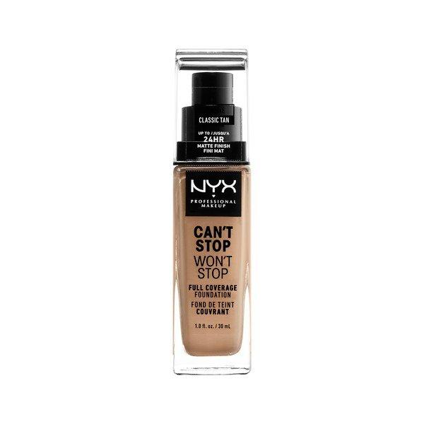 Full Coverage Foundation - Can't Stop Won't Stop Damen Classic Tan ONE SIZE von NYX-PROFESSIONAL-MAKEUP