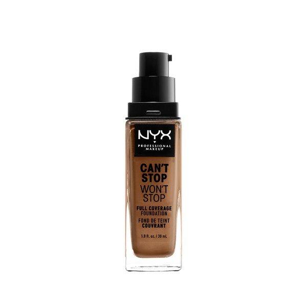 Full Coverage Foundation - Can't Stop Won't Stop Damen Mahagony ONE SIZE von NYX-PROFESSIONAL-MAKEUP