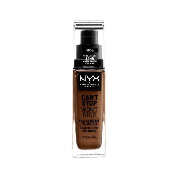 Full Coverage Foundation - Can't Stop Won't Stop Damen Mocha ONE SIZE von NYX-PROFESSIONAL-MAKEUP