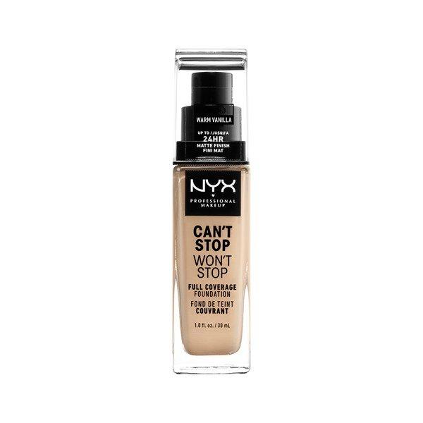 Full Coverage Foundation - Can't Stop Won't Stop Damen Warm Vanilla ONE SIZE von NYX-PROFESSIONAL-MAKEUP