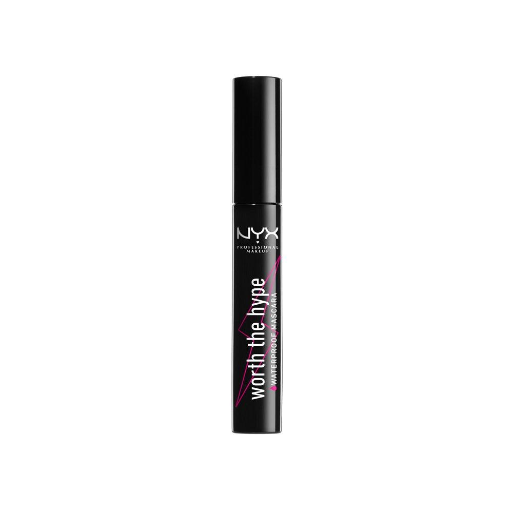 Worth The Hype Waterproof Mascara Damen PITCH BLACK ONE SIZE von NYX-PROFESSIONAL-MAKEUP