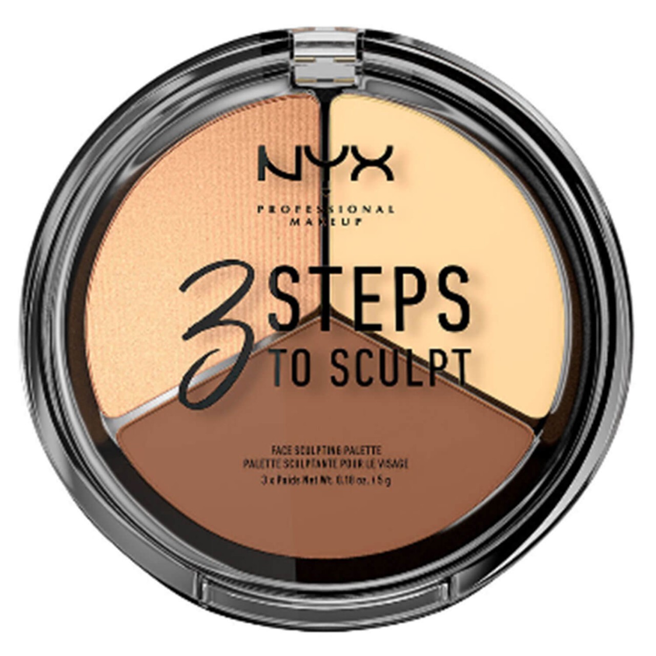 NYX Palette - 3 Steps to Sculpt Light von NYX Professional Makeup