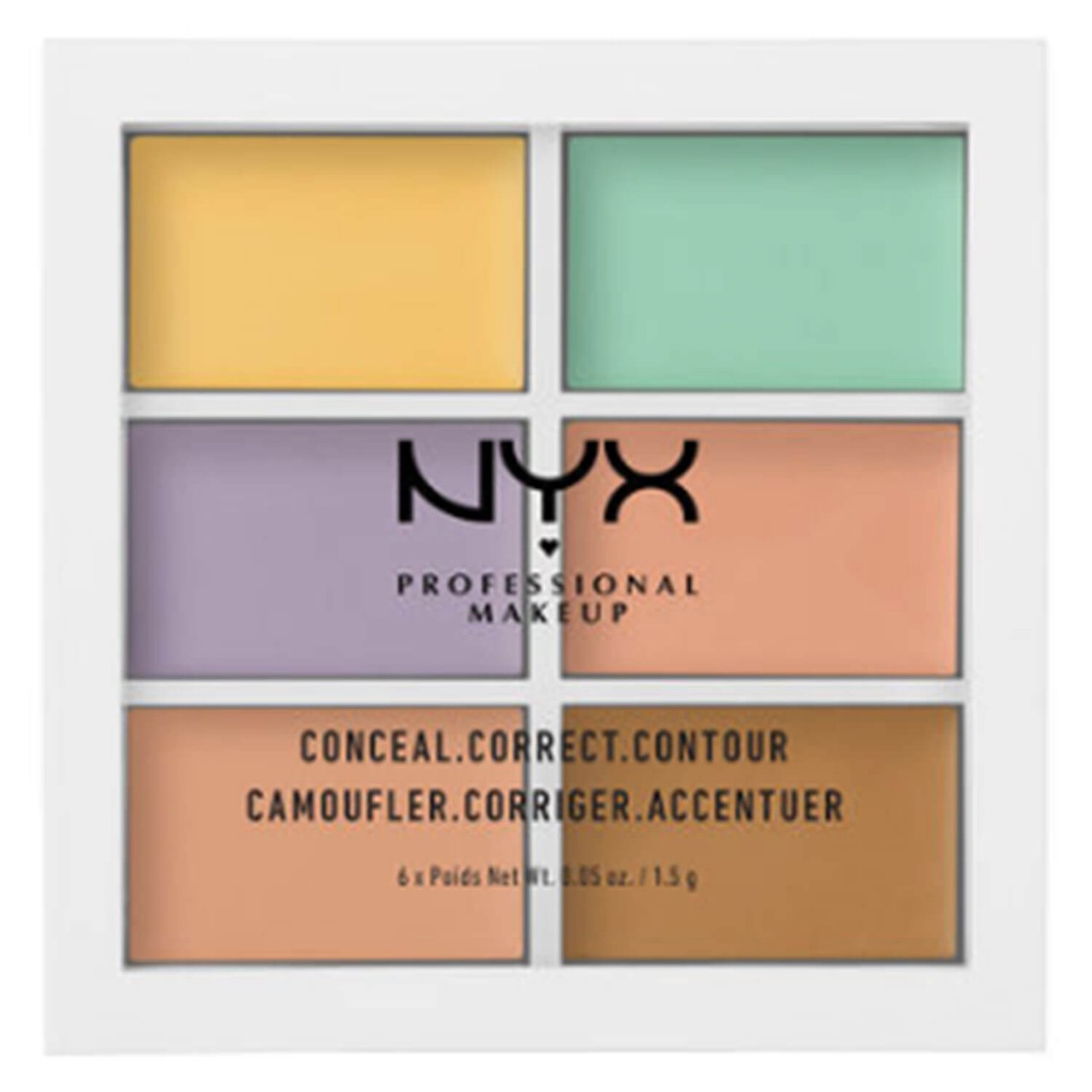 3C Palette - Color Correcting Concealer von NYX Professional Makeup
