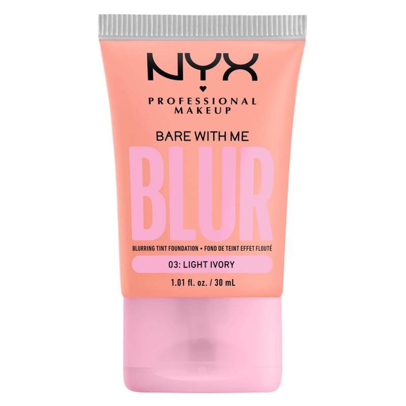 Bare with me - Blur Tint Foundation Ivory 03 von NYX Professional Makeup