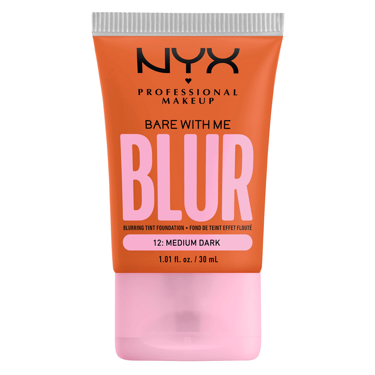 Bare with me - Blur Tint Foundation Medium Dark 12 von NYX Professional Makeup