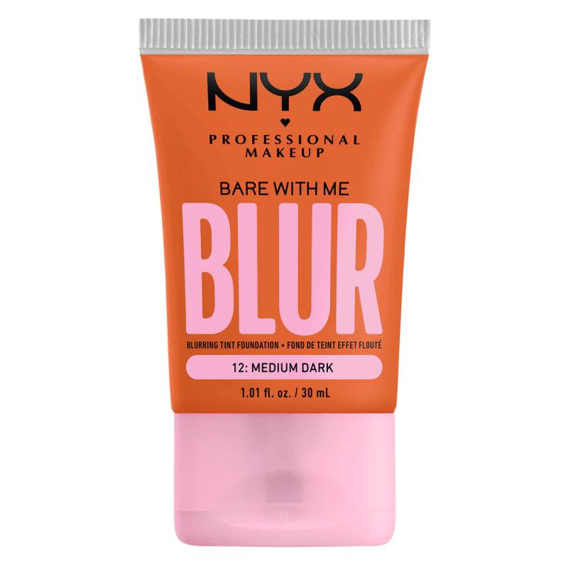 Bare with me - Blur Tint Foundation Medium Dark 12 von NYX Professional Makeup