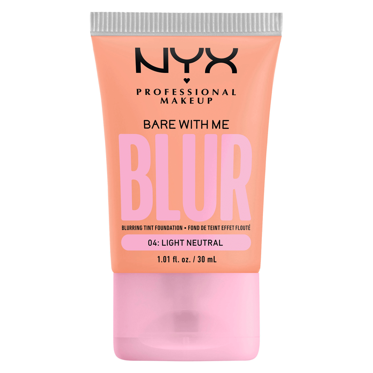 Bare with me - Blur Tint Foundation Neutral 04 von NYX Professional Makeup