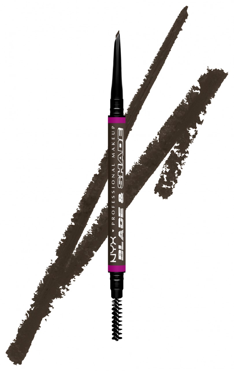 Blade & Shade - Nano Augenbrauenstift 10 Espresso von NYX Professional Makeup