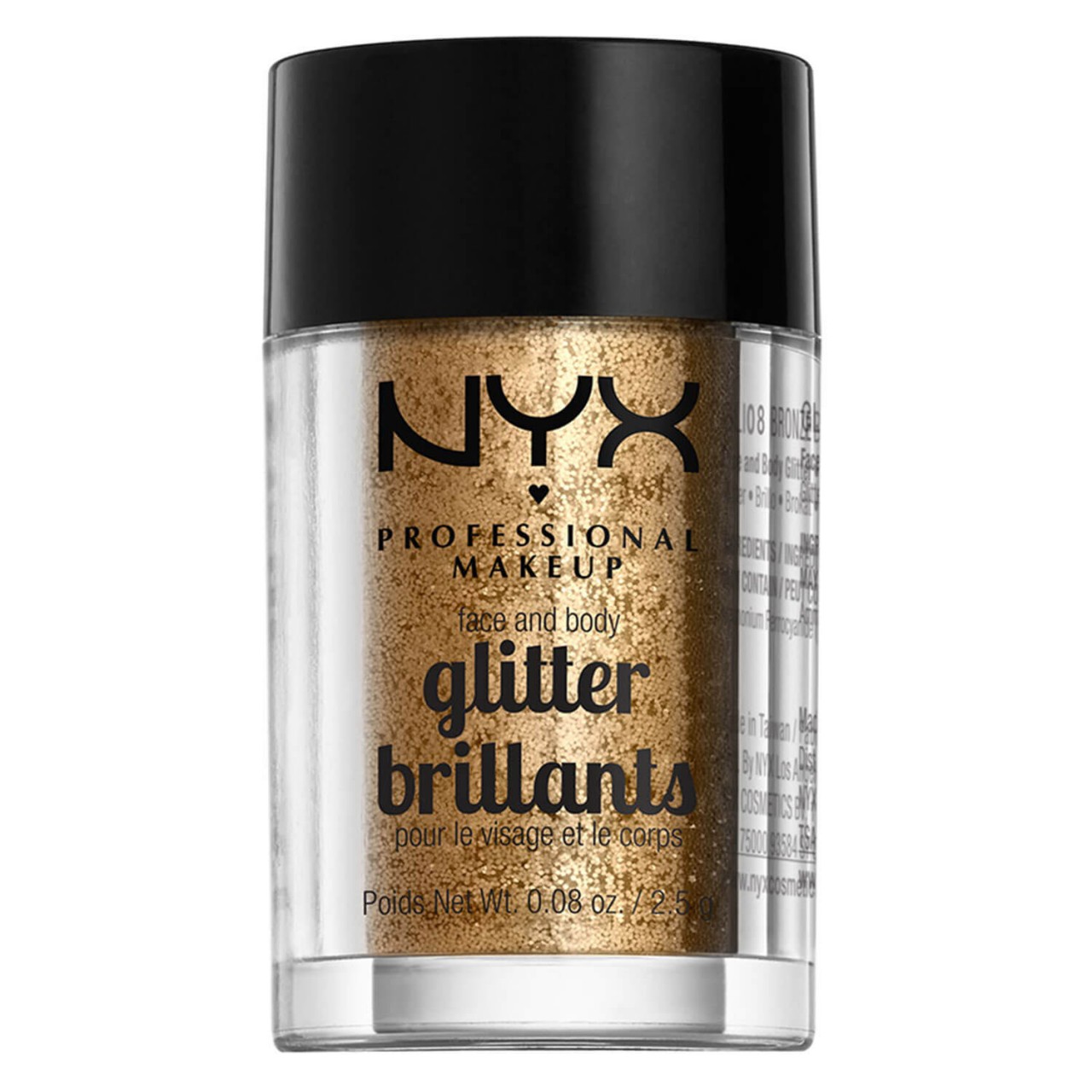 Face & Body Glitter - Bronze von NYX Professional Makeup