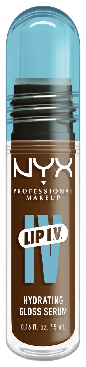 Lip IV - Gloss Serum Feuchtigkeitsspendender Lipgloss Cocoa Quench von NYX Professional Makeup