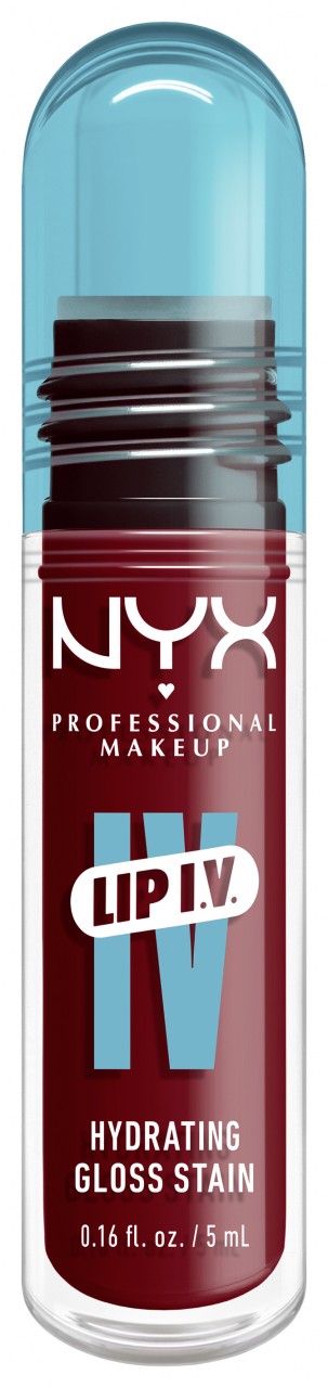 Lip IV - Gloss Serum Feuchtigkeitsspendender Lipgloss Cranberry Splash von NYX Professional Makeup