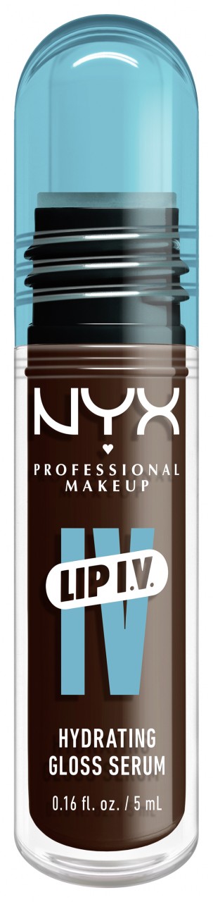 Lip IV - Gloss Serum Feuchtigkeitsspendender Lipgloss Espresso Soak von NYX Professional Makeup