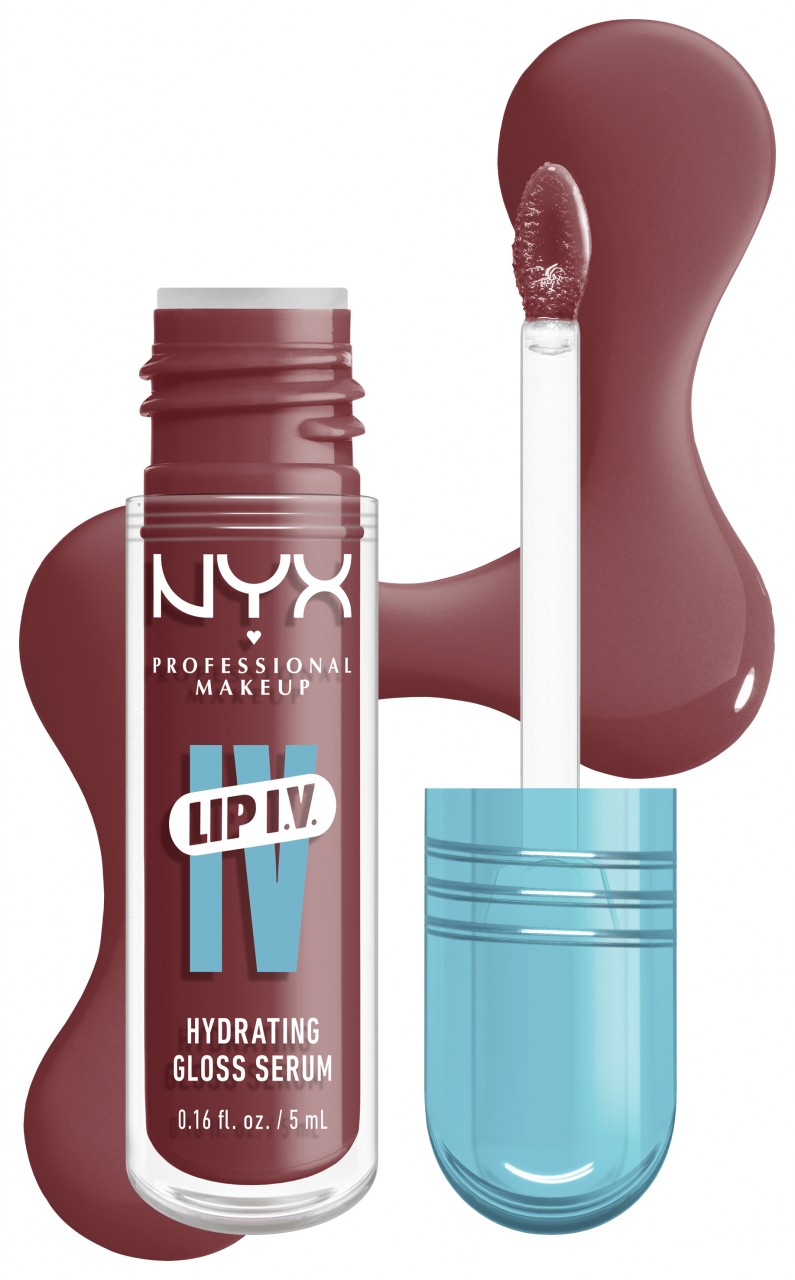 Lip IV - Gloss Serum Feuchtigkeitsspendender Lipgloss Hydra-honey von NYX Professional Makeup