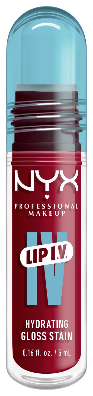 Lip IV - Gloss Serum Feuchtigkeitsspendender Lipgloss Red-y. Set. Wet! von NYX Professional Makeup