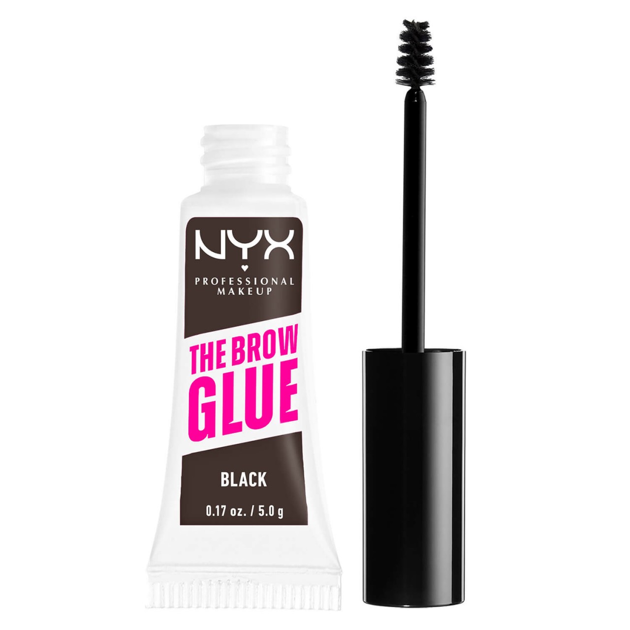 NYX Brows - The Brow Glue Instant Brow Styler Black Brown von NYX Professional Makeup