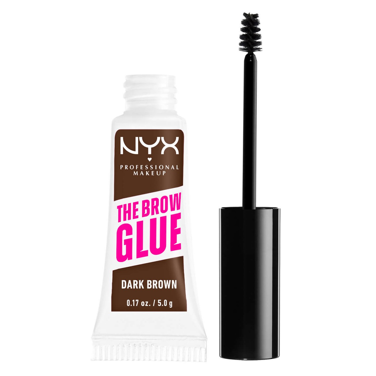NYX Brows - The Brow Glue Instant Brow Styler Dark Brown von NYX Professional Makeup