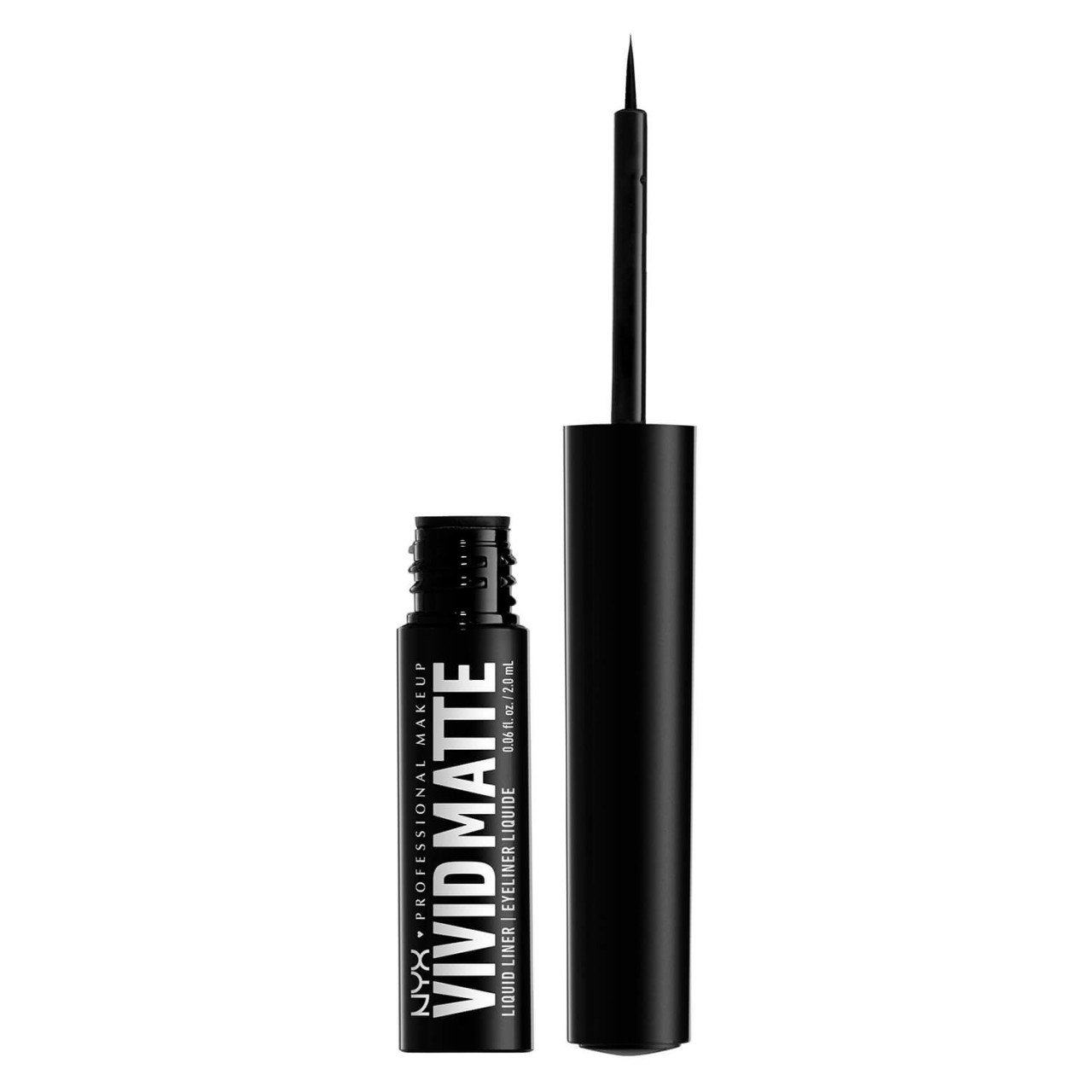 NYX Liner - Vivid Matte Liquid Liners Black von NYX Professional Makeup