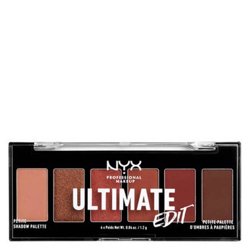 NYX Palette - Ultimate Edit Shadow Warm Neutrals von NYX Professional Makeup